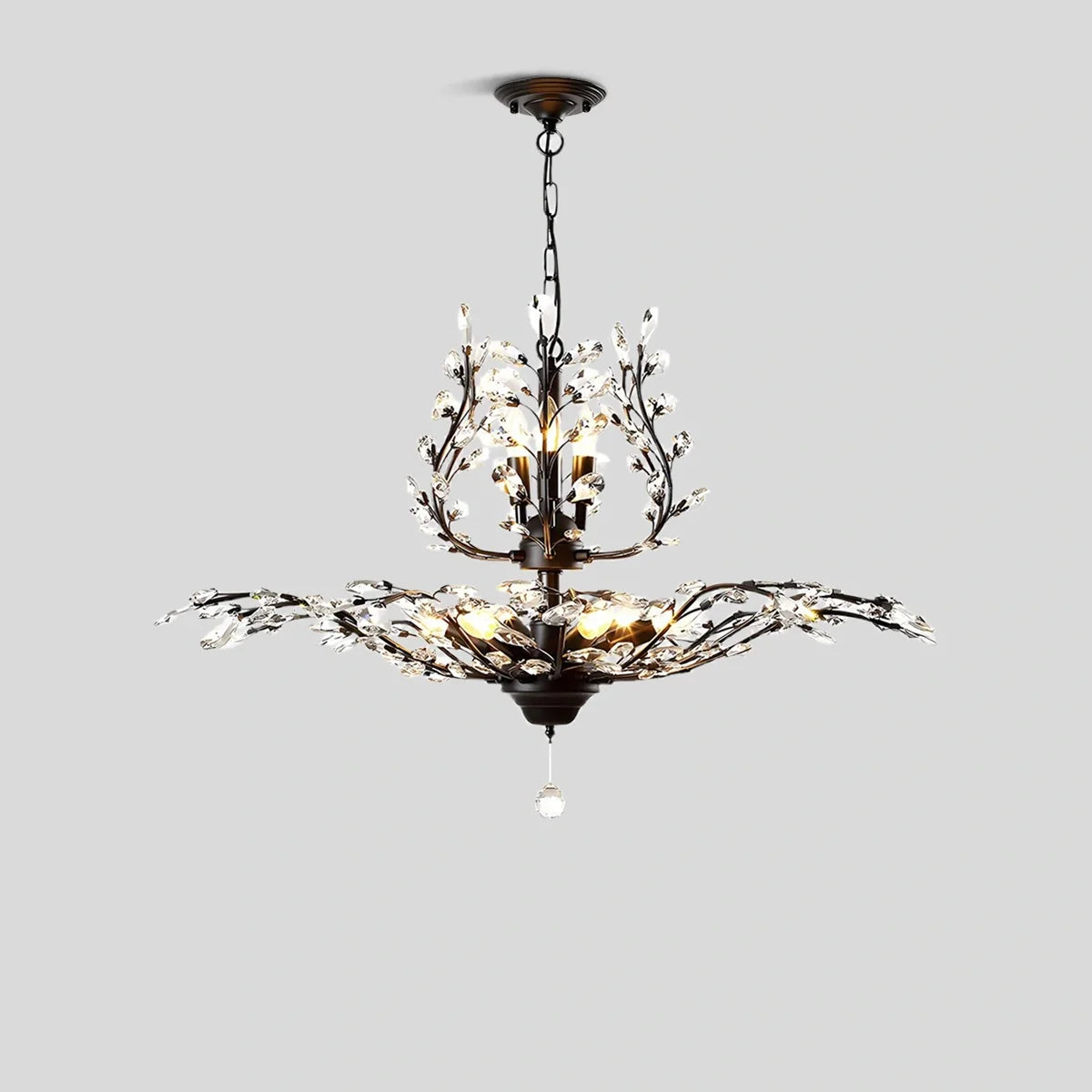 Tree Branch Crystal Chandelier for Living Room