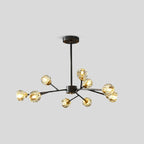 Crystal Ball Round Cluster Chandelier