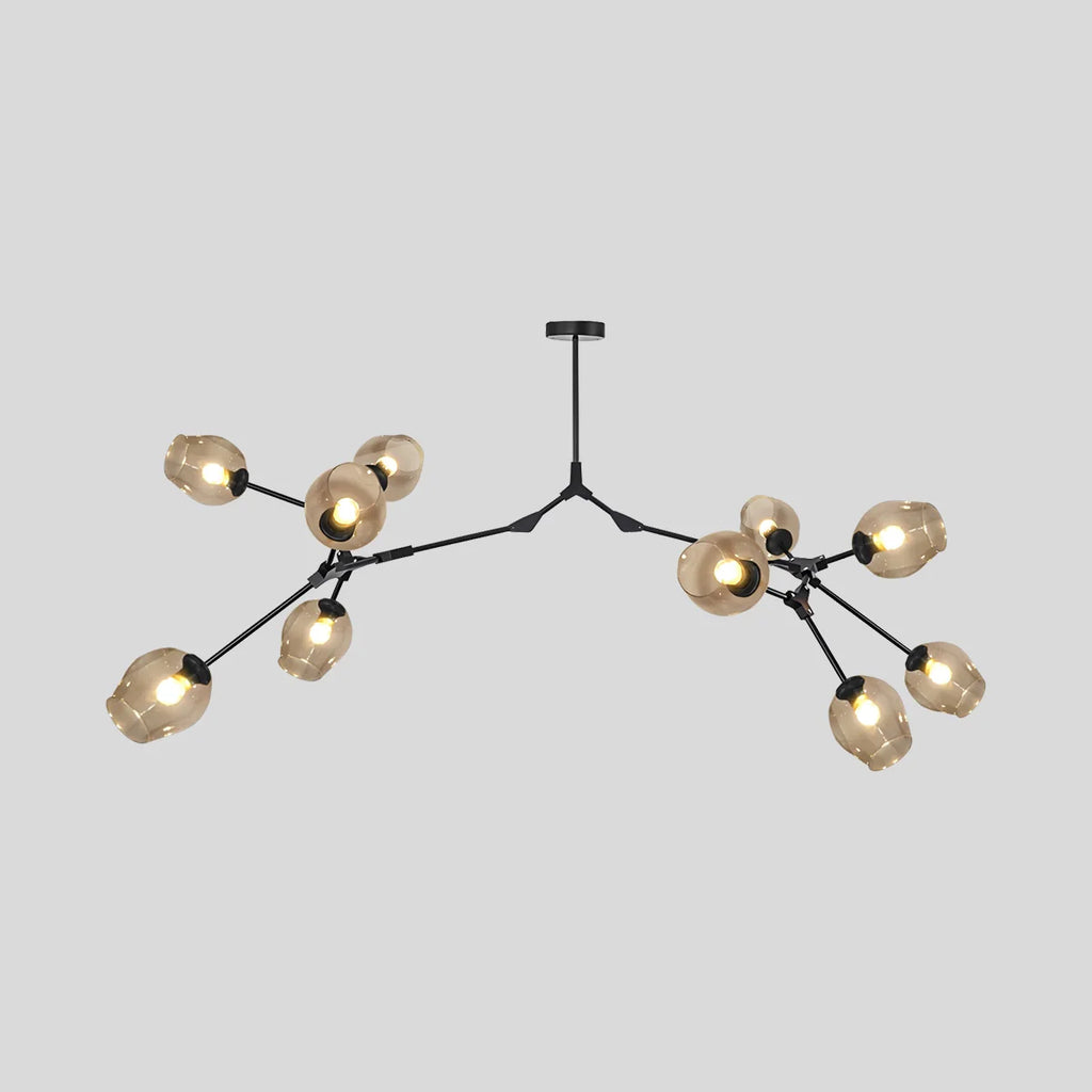 Freya Modern Glass Chandelier