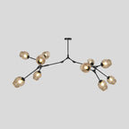 Freya Modern Glass Chandelier