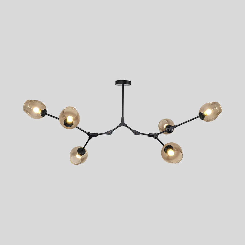 Freya Modern Glass Chandelier