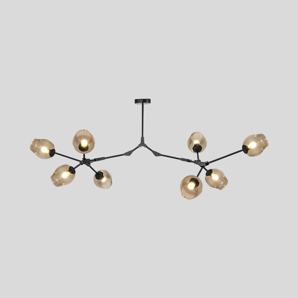 Freya Modern Glass Chandelier