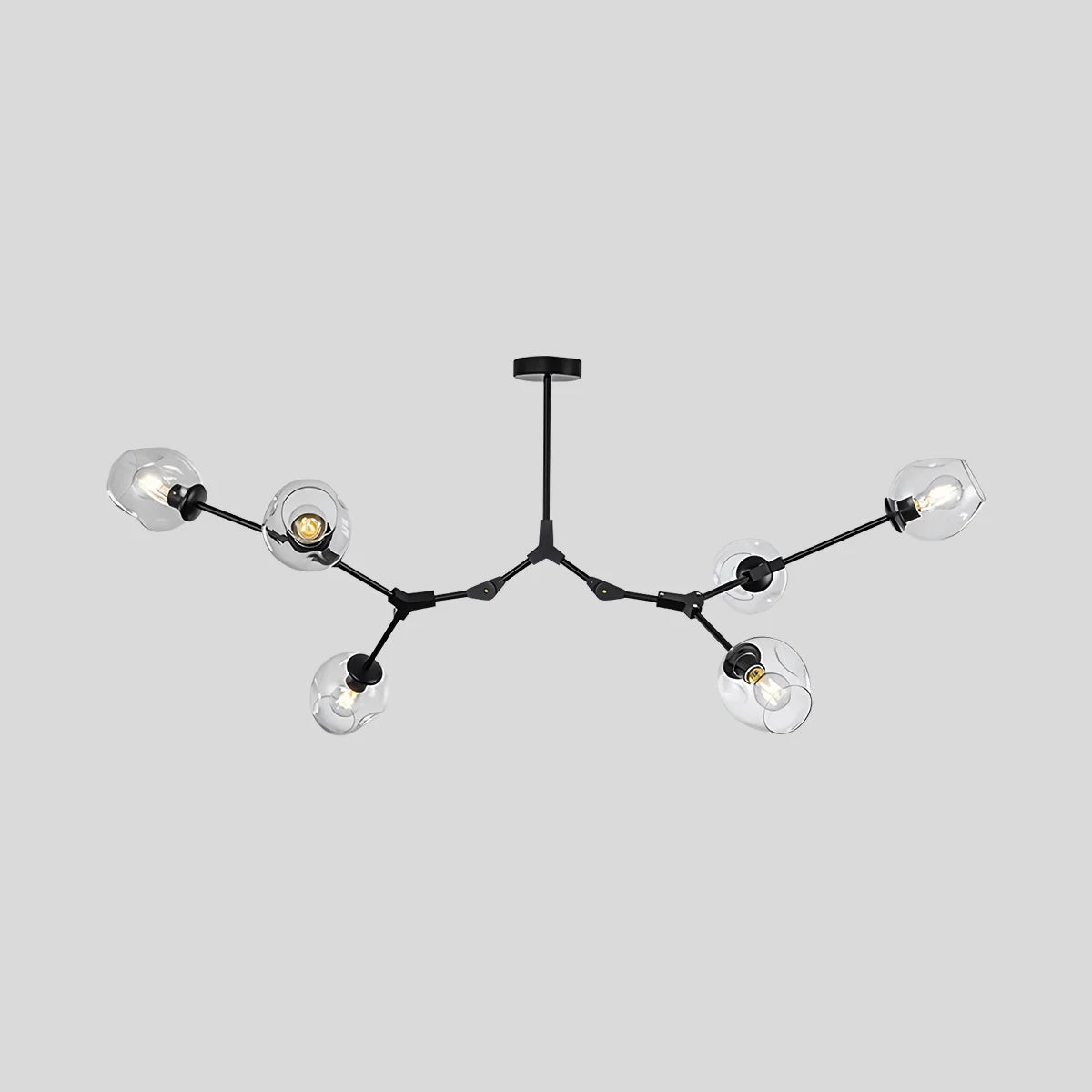 Freya Modern Glass Chandelier