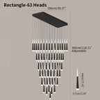 Meteor Shower Chandelier for Staircase