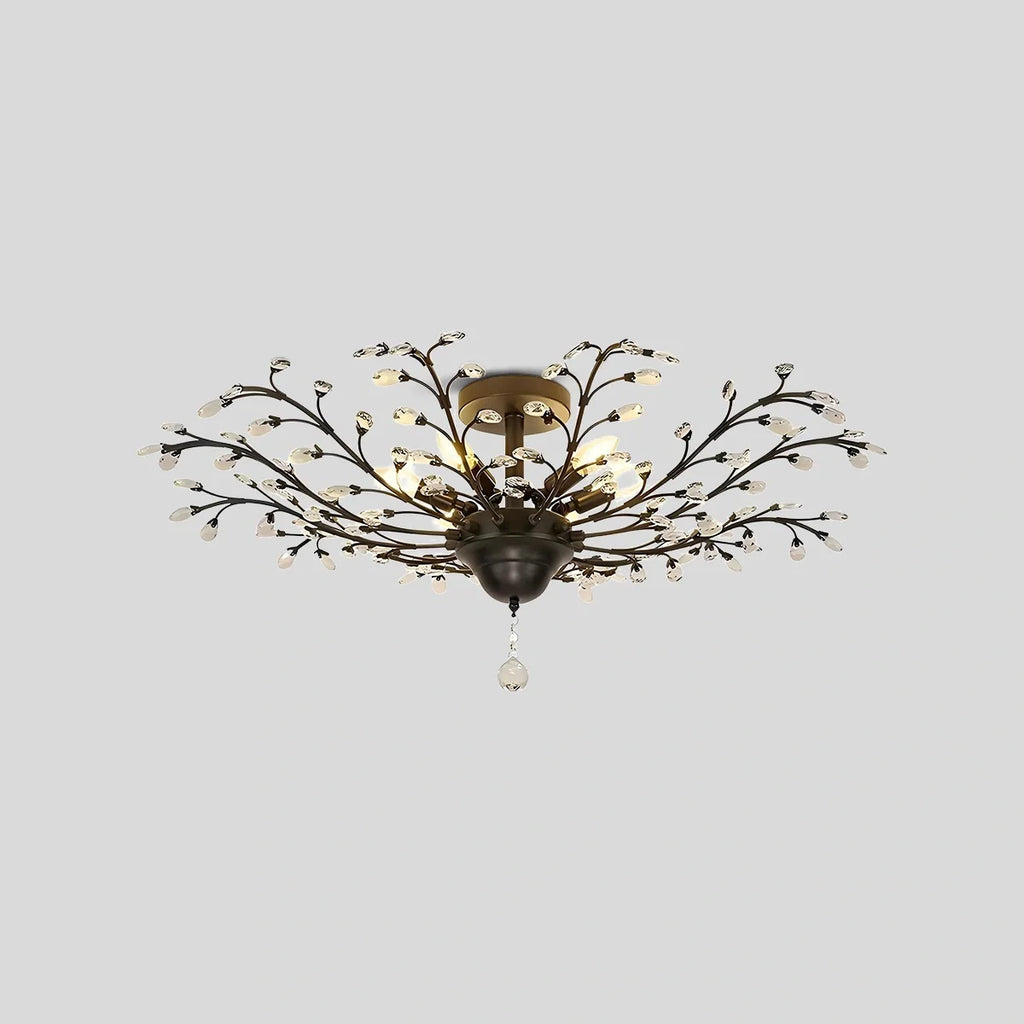 Branch Crystal Chandelier for Living Room