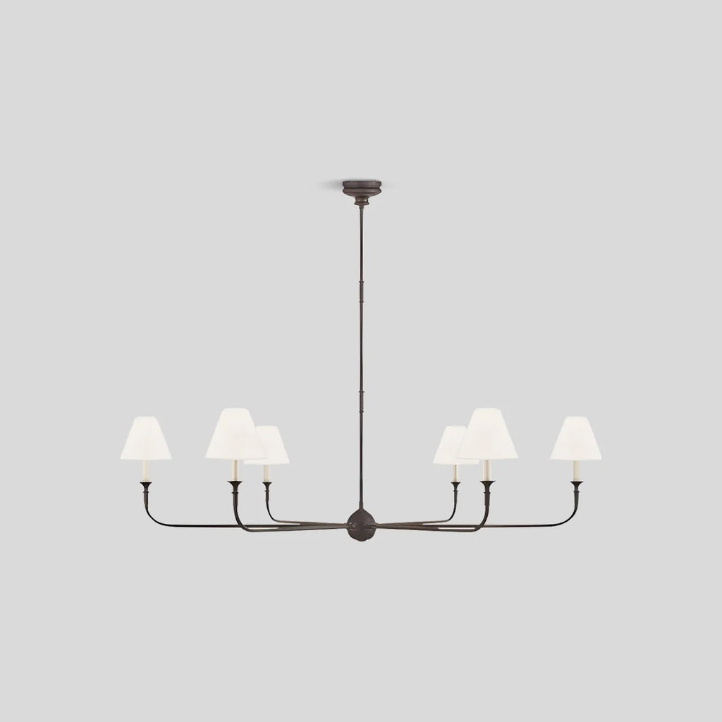 Vintage Retro Metal Chandelier