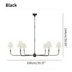 Vintage Retro Metal Chandelier