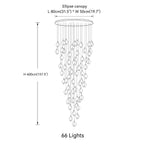 Bloom Porcelain Petals Pendant Light