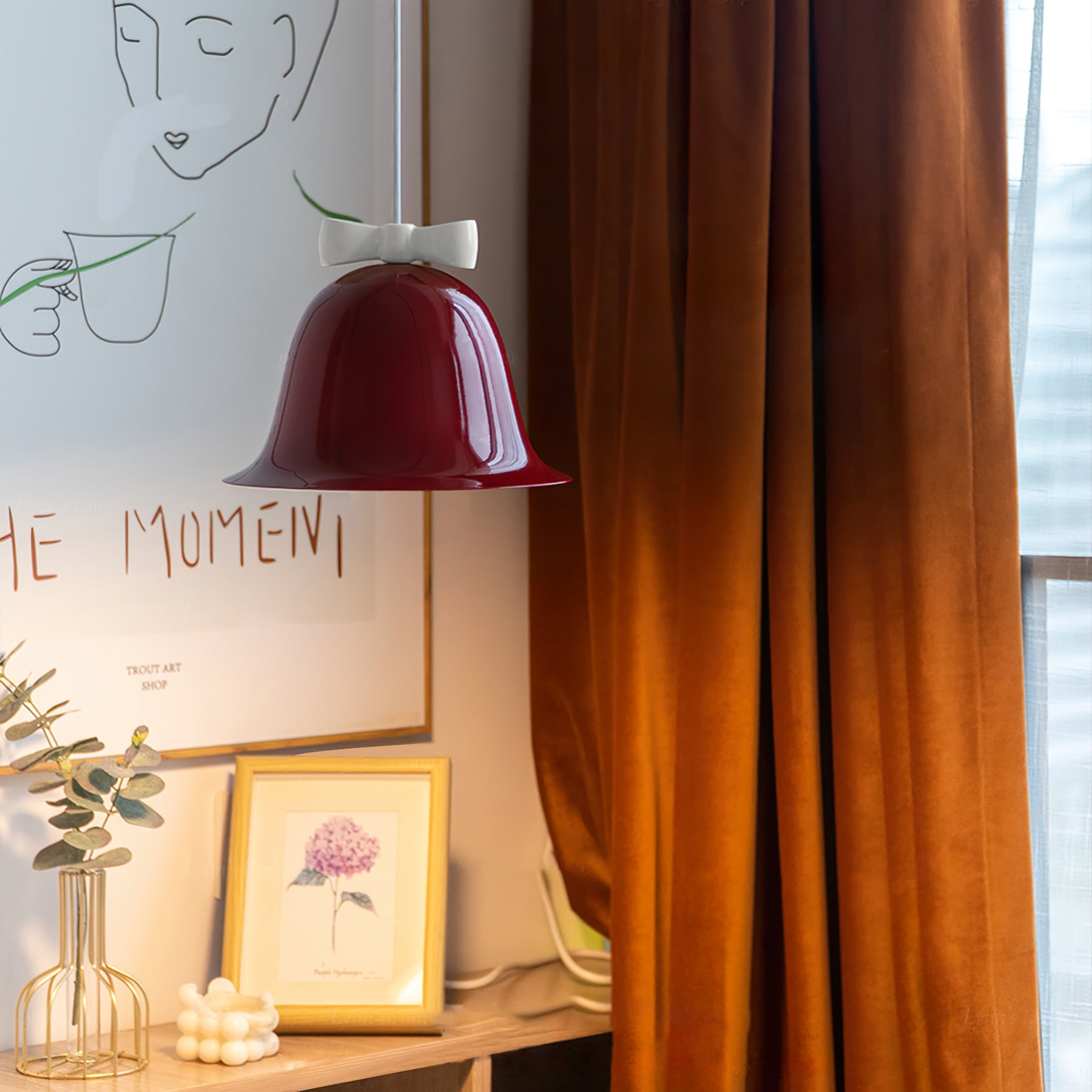 Bow Bell Pendant Lamp