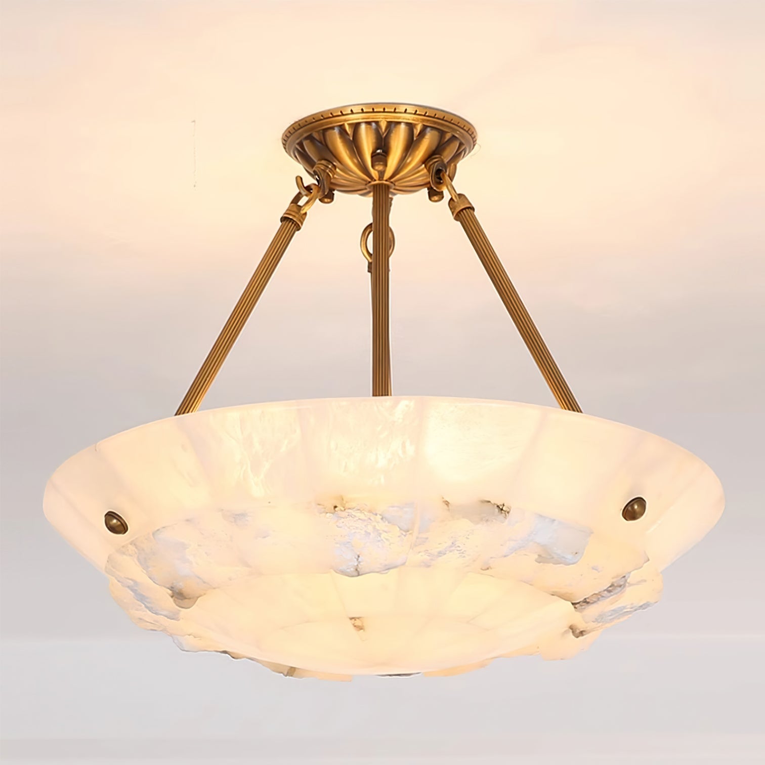 Bowl Alabaster Pendant Lamp