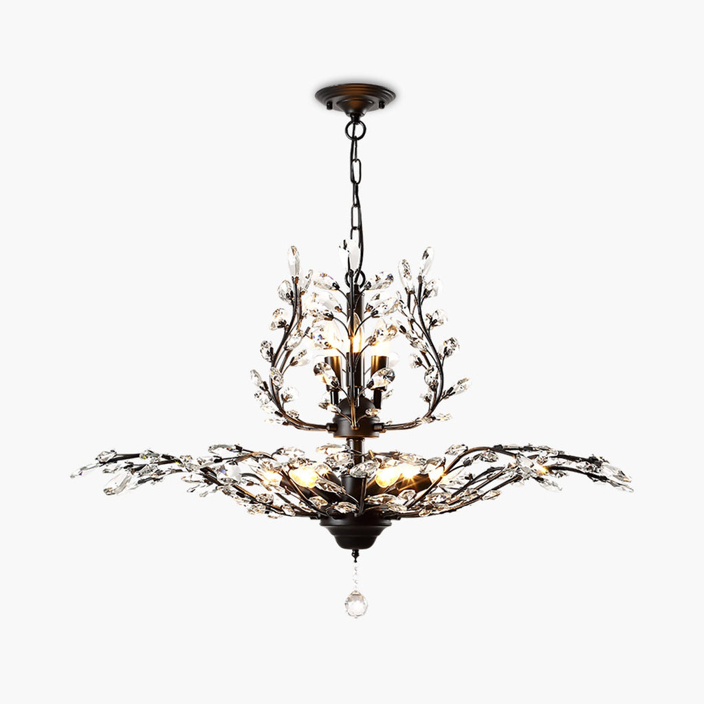 Tree Branch Crystal Chandelier for Living Room