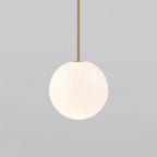 Brass Architectural Pendant Light