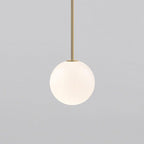 Brass Architectural Pendant Light