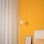 Brass Architectural Pendant Light