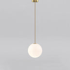 Brass Architectural Pendant Light