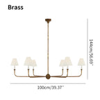 Vintage Retro Metal Chandelier