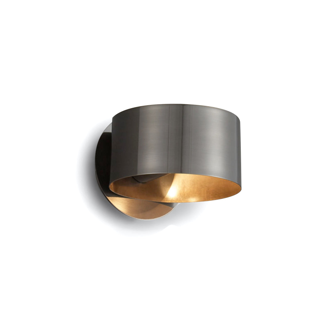 Brass Drum Wall Light