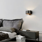 Brass Drum Wall Light