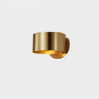 Brass Drum Wall Light