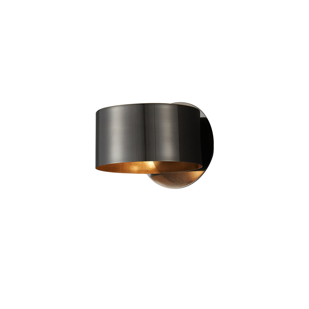 Brass Drum Wall Light