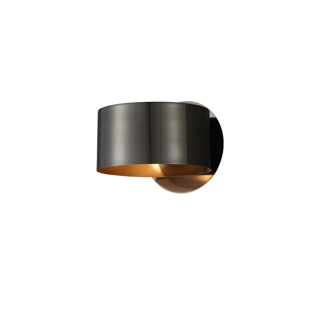 Brass Drum Wall Light