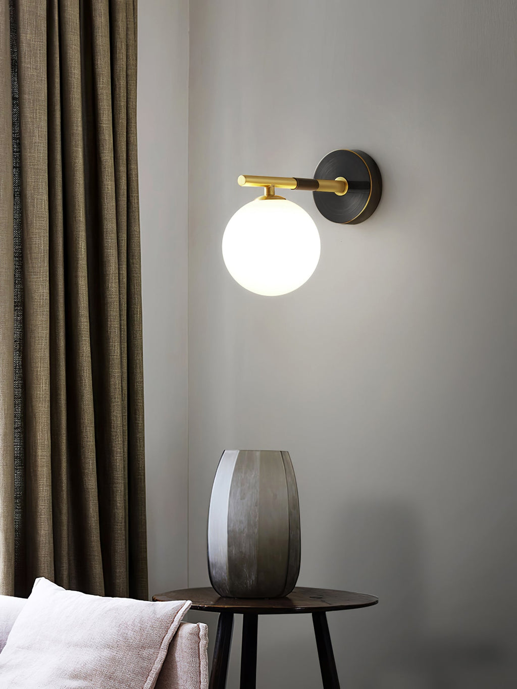 Brass Global Wall Lamp