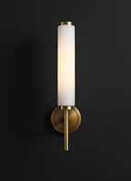 Brindisi Alabaster Candle Style Wall Lamp
