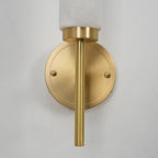 Brindisi Alabaster Candle Style Wall Lamp