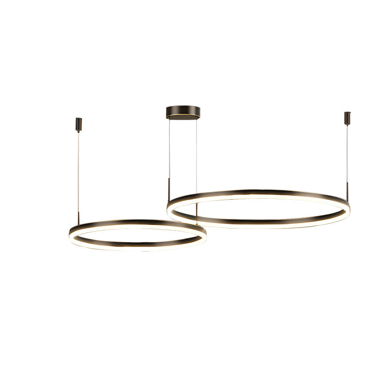 Modern Wireless Ring Chandelier Ceiling Lamp