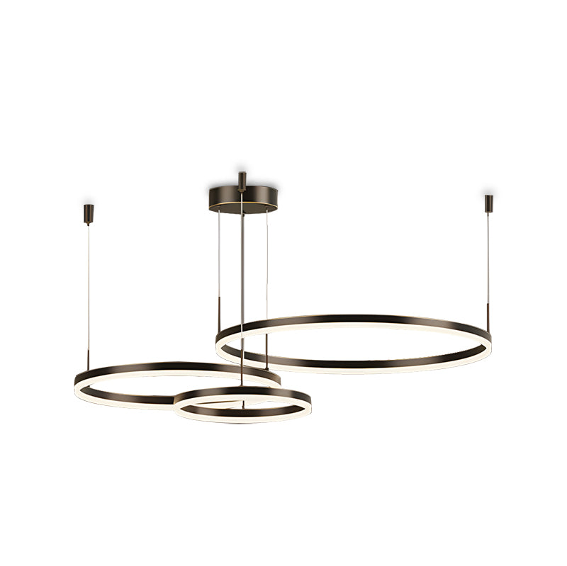 Modern Wireless Ring Chandelier Ceiling Lamp