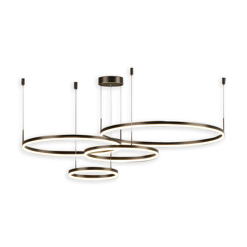 Modern Wireless Ring Chandelier Ceiling Lamp