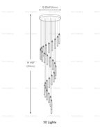 Bubble Crystal Pendant Light