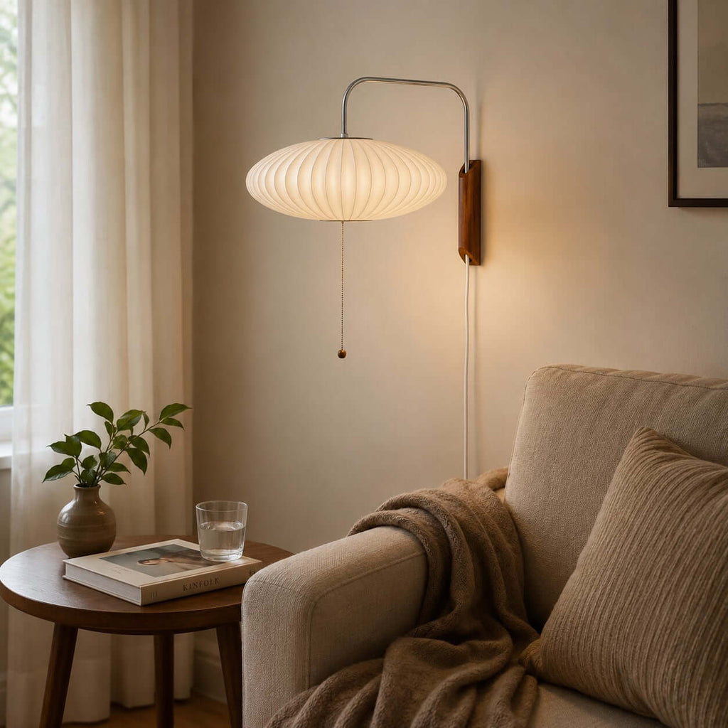 Bubble Ball Wall Sconce – Art Deco Glass Sphere Wall Light, 4 Sizes