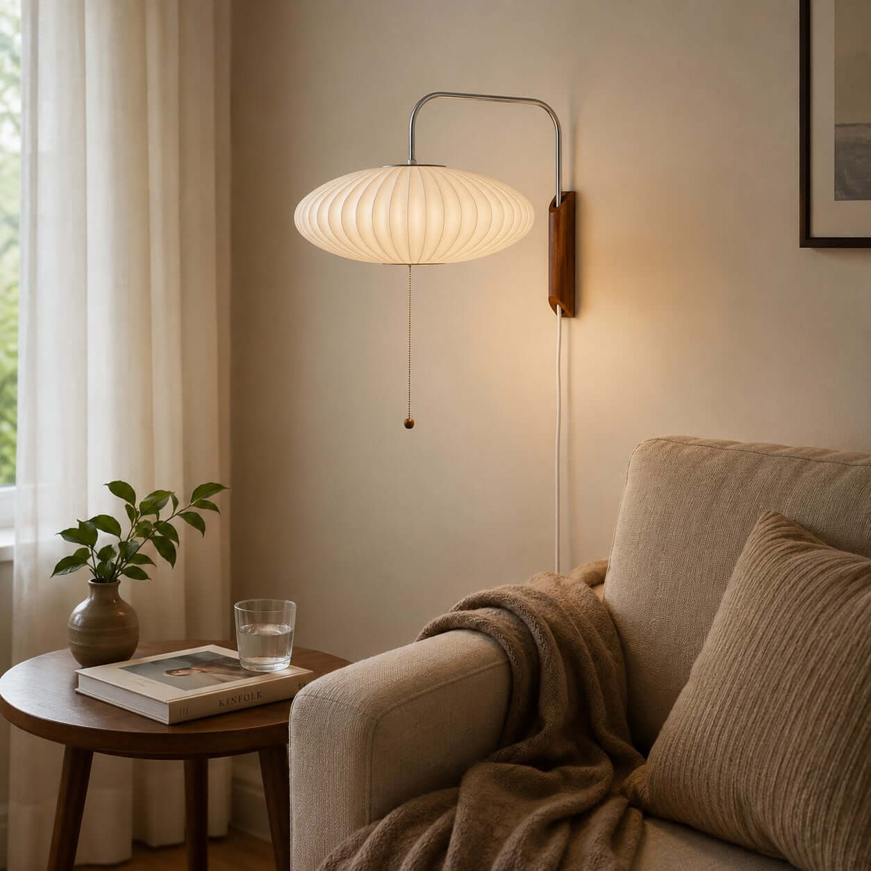Bubble Ball Wall Sconce – Art Deco Glass Sphere Wall Light, 4 Sizes