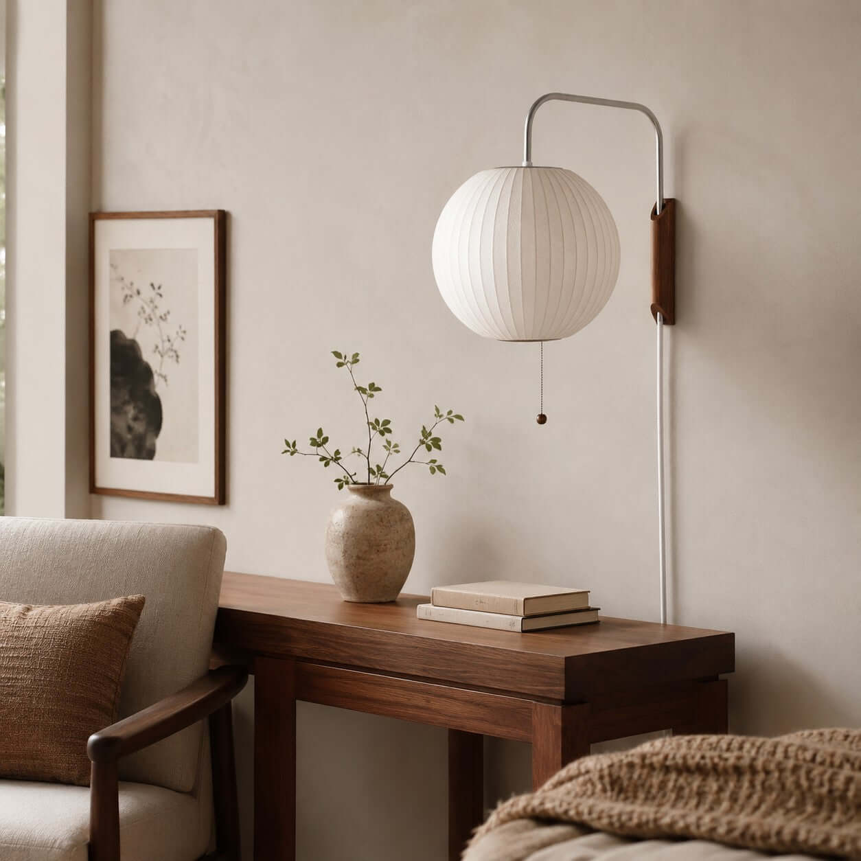 Bubble Ball Wall Sconce – Art Deco Glass Sphere Wall Light, 4 Sizes