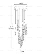 Crystal Prism Pendant Light