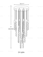 Crystal Prism Pendant Light