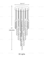 Crystal Prism Pendant Light