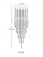 Crystal Prism Pendant Light