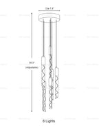 Crystal Prism Pendant Light