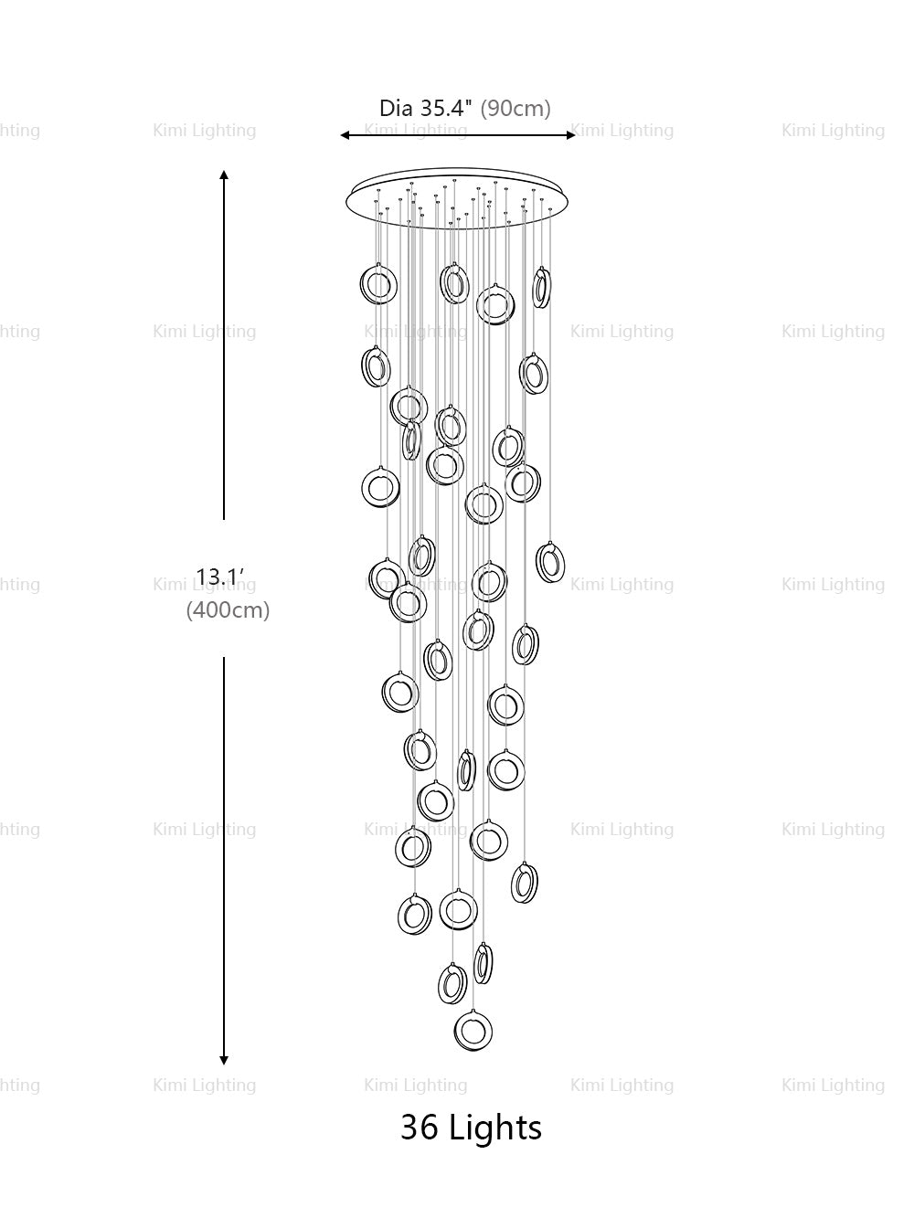 Cascade Pendant Light