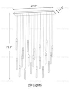 Cascadia Linear Pendant Light