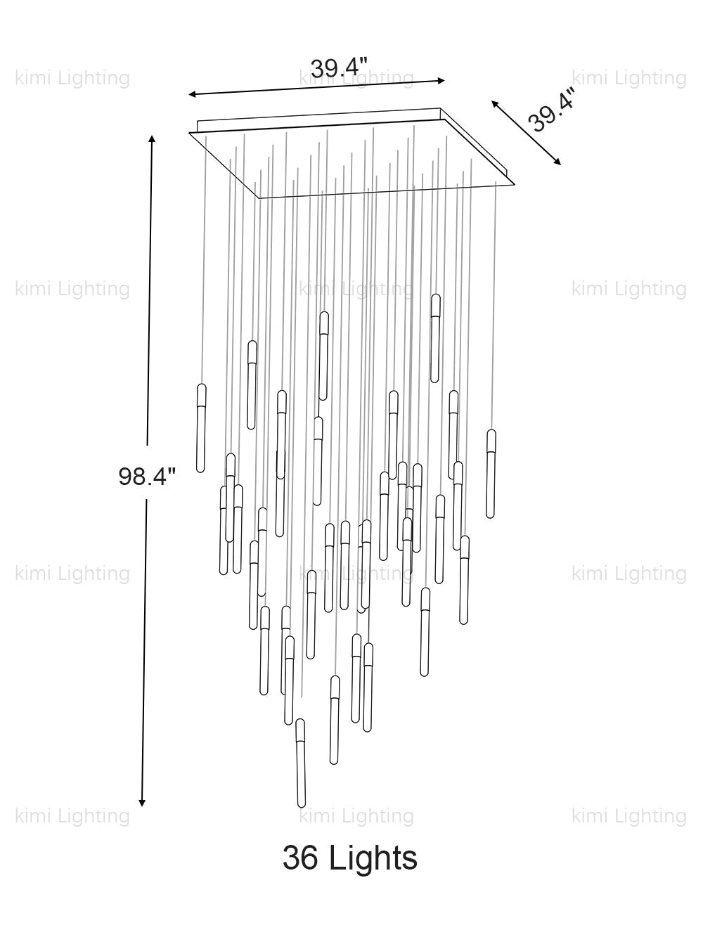 Cascadia Linear Pendant Light