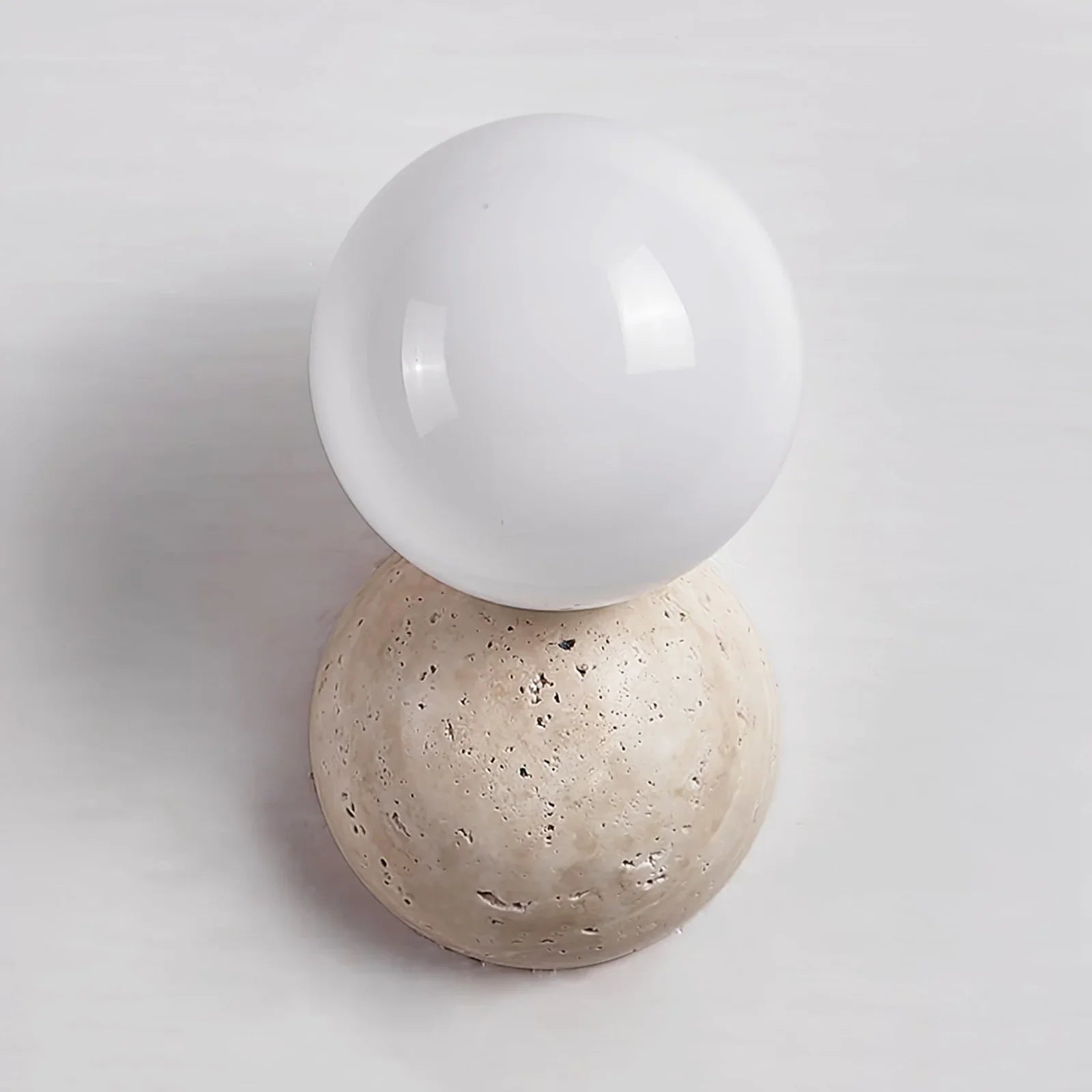 Celestial Travertine Tion Wall Lamp