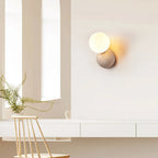 Celestial Travertine Tion Wall Lamp