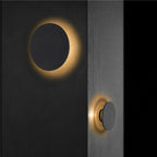Cement Eclipe Wall Light