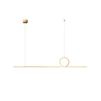 Centre Loop Linear Pendant Lamp