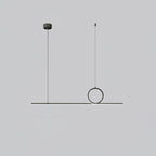 Centre Loop Linear Pendant Lamp