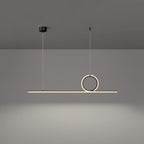 Centre Loop Linear Pendant Lamp