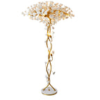 Ceramic Flower Floor Lamp